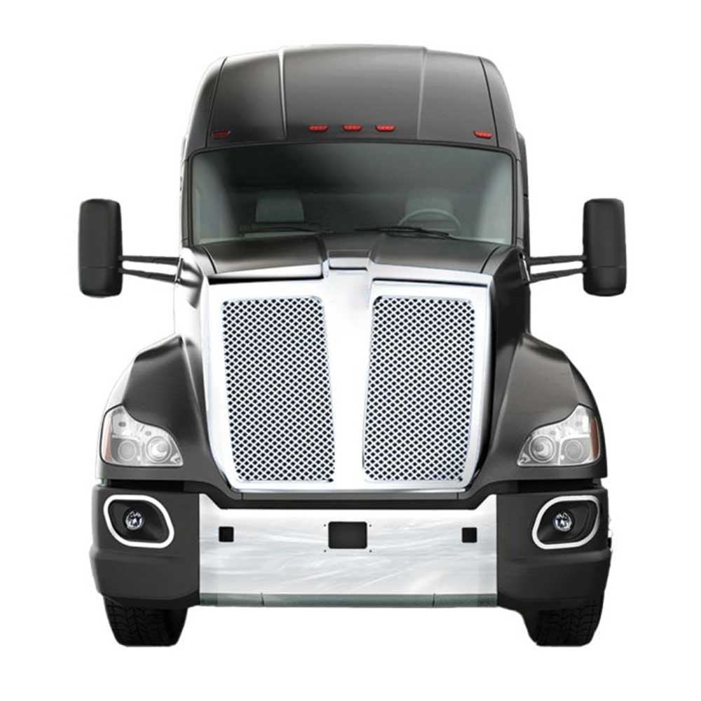 Hybrid A.R.E. Bumper for Peterbilt 579 - Sensor & Tow Hole Cutouts
