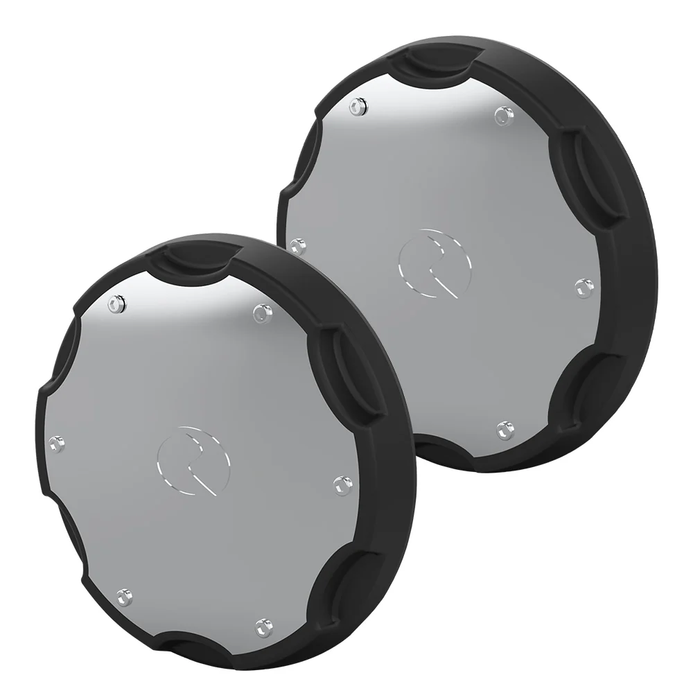 Hybrid Stainless Steel Black Paintable Pocket Style Front or Rear Axle Cover Kit - Image 2
