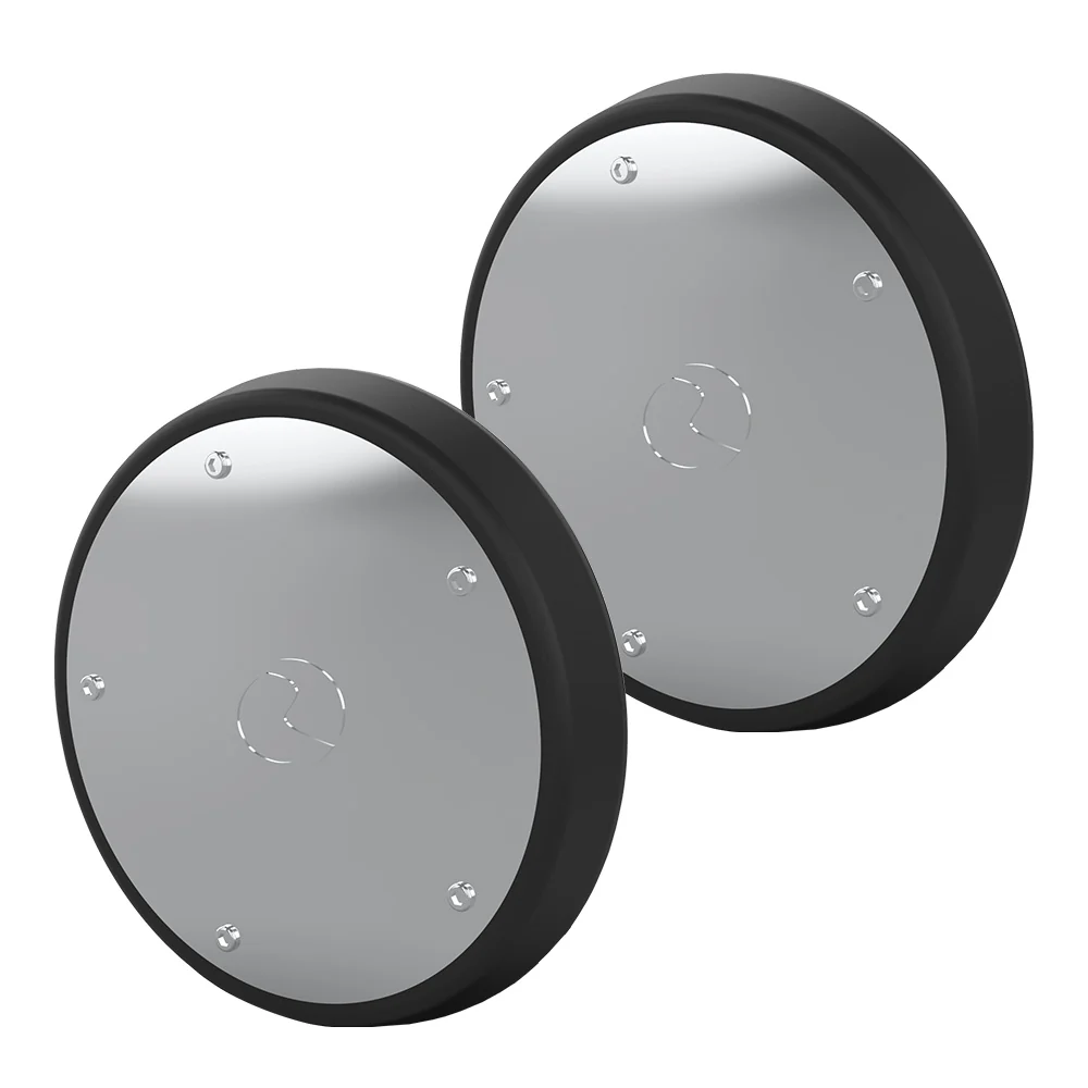 Hybrid Stainless Steel Black Paintable Taper Style Front or Rear Axle Cover Kit - Image 2