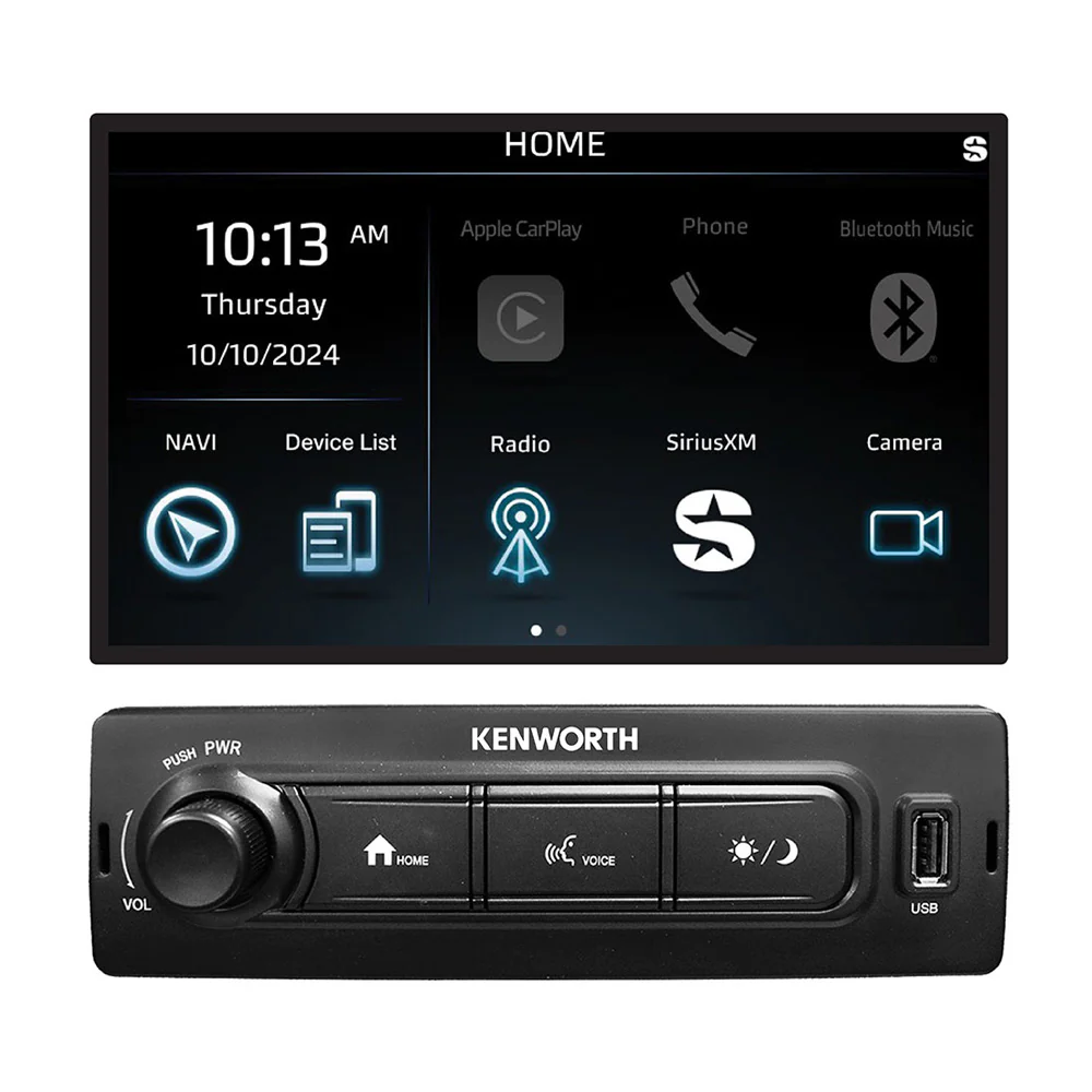 Infotainment System for Kenworth T180, T280, T380 and T480 models