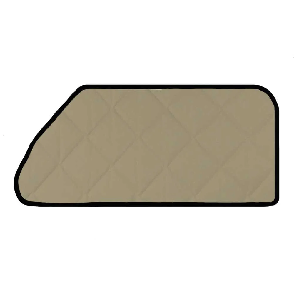 International 9100, 9200, 9300, 9400, 9900 1999 and older ZenEclispe Upper Bunk Triangular Window Cover -Tan
