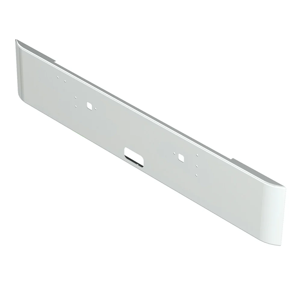 International 9300 18" Texas Square Chrome Bumper - Image 2
