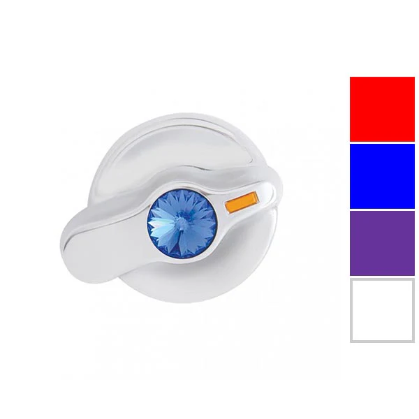 International Chrome Signature A/C Control Knob with Diamond