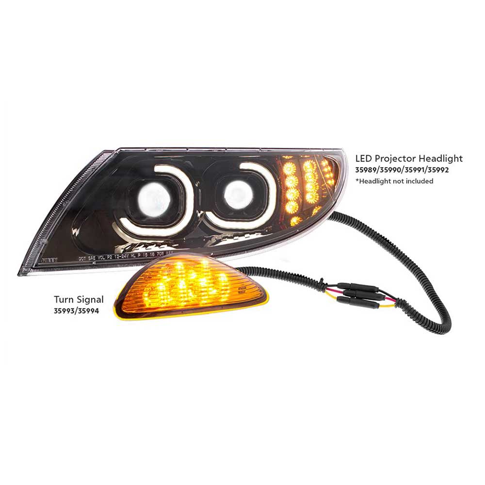 International Durastar, MV Rear Facing 6 LED Turn Signal and Parking Light - Image 3