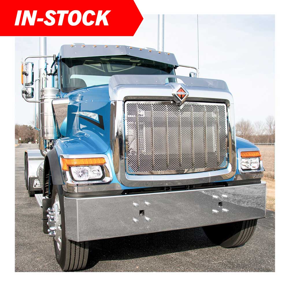International HX520 16" SS Mitered End Bumper - Image 3