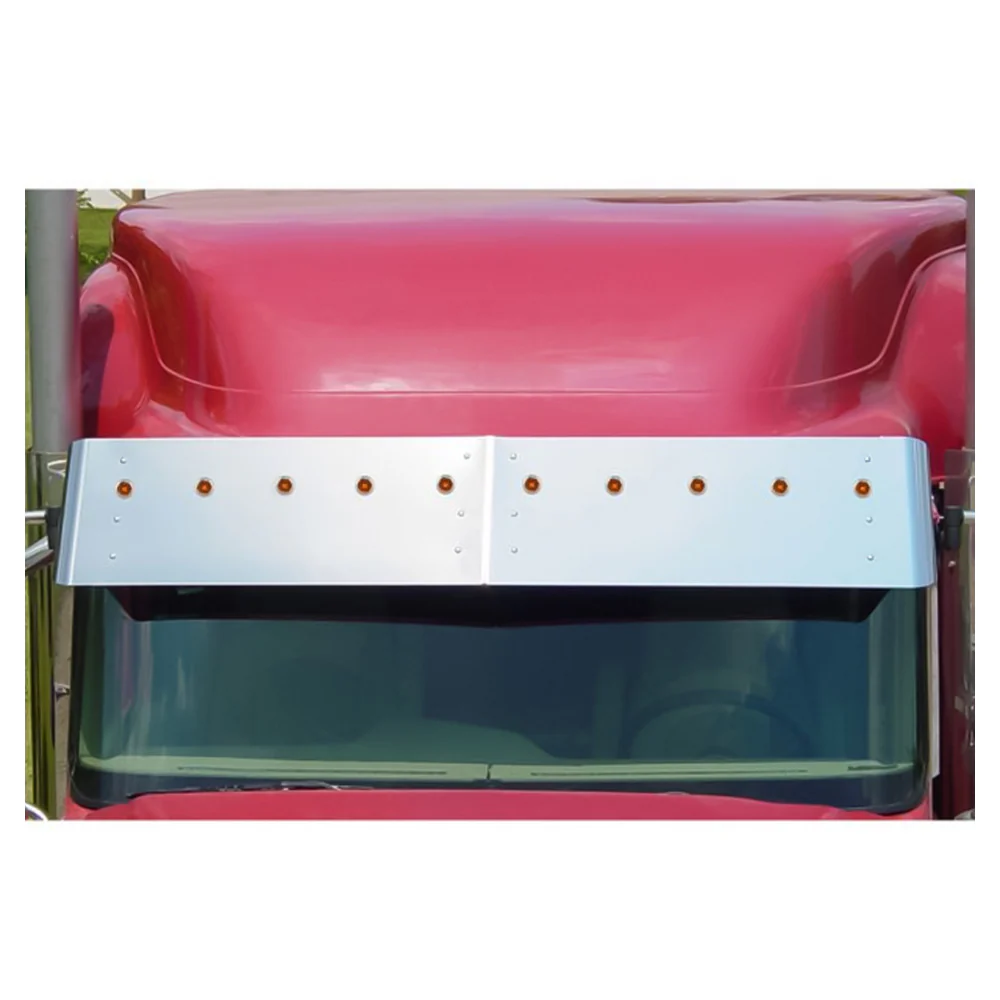 International i-Model 15" Drop Visor w/Bulls-eye Lights & Bezels