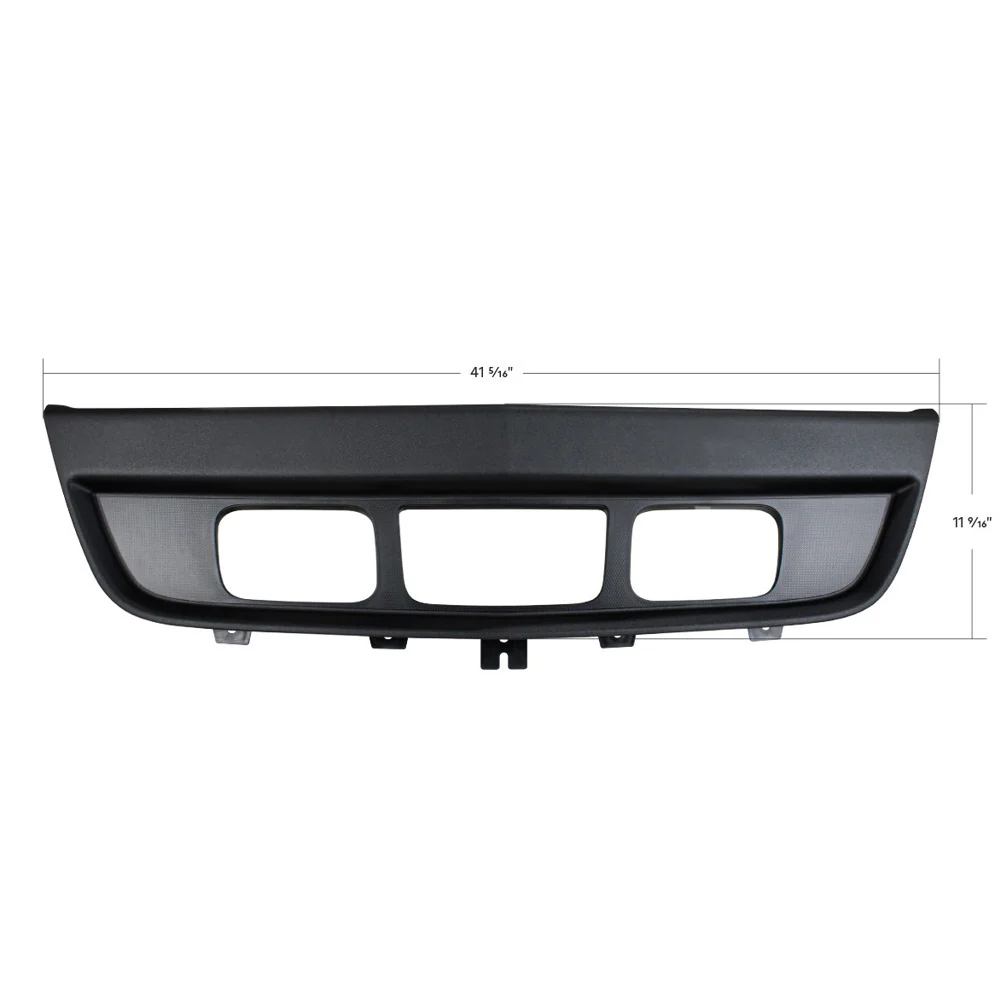 International LT 2018 and Newer Bumper Trim with Fog Hole Cut Outs - Image 2