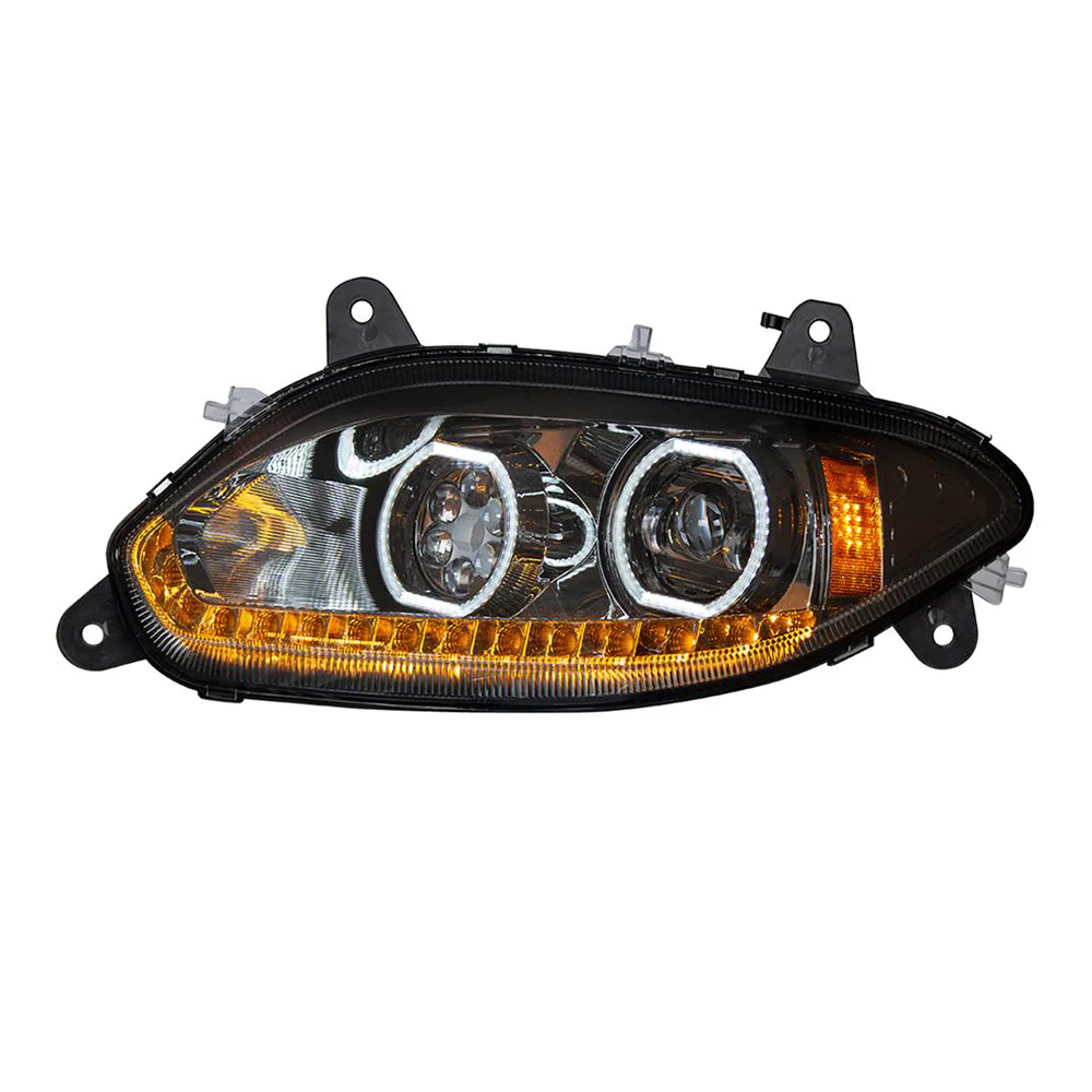 International LT 2018+ Black 17 LED Headlight - Image 6