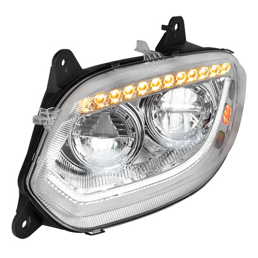 International LT 86 LED Chrome Headlight - Image 5