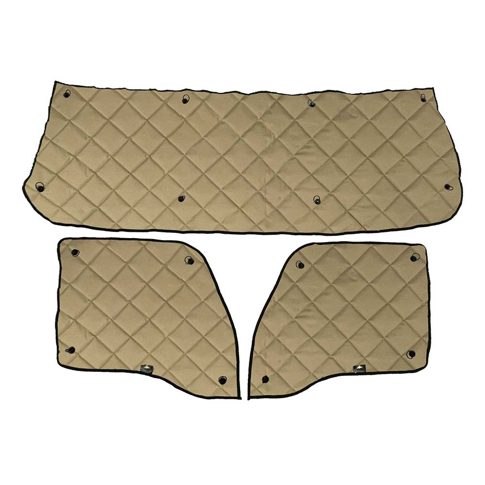 International LT, RH, Lonestar ZenEclipse Blackout Window Covers - Tan