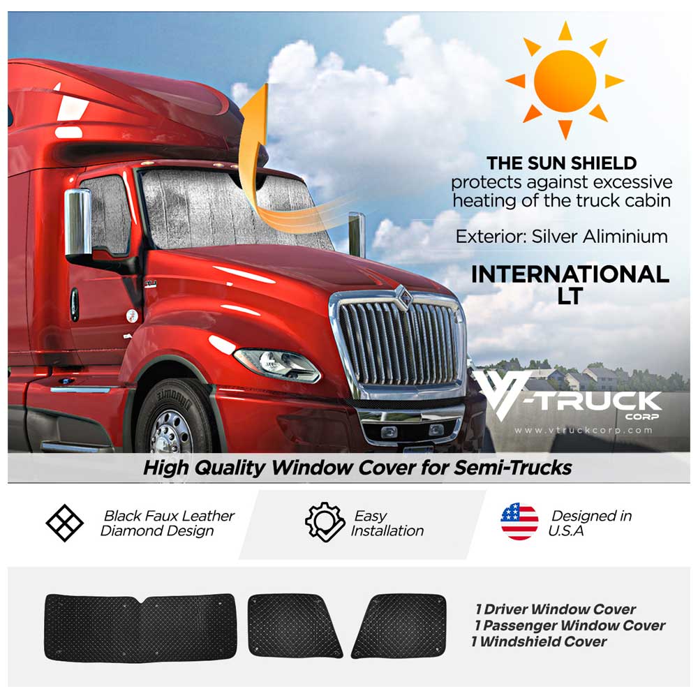 International LT Sun Shields "“ 3 Piece Kit - Image 3
