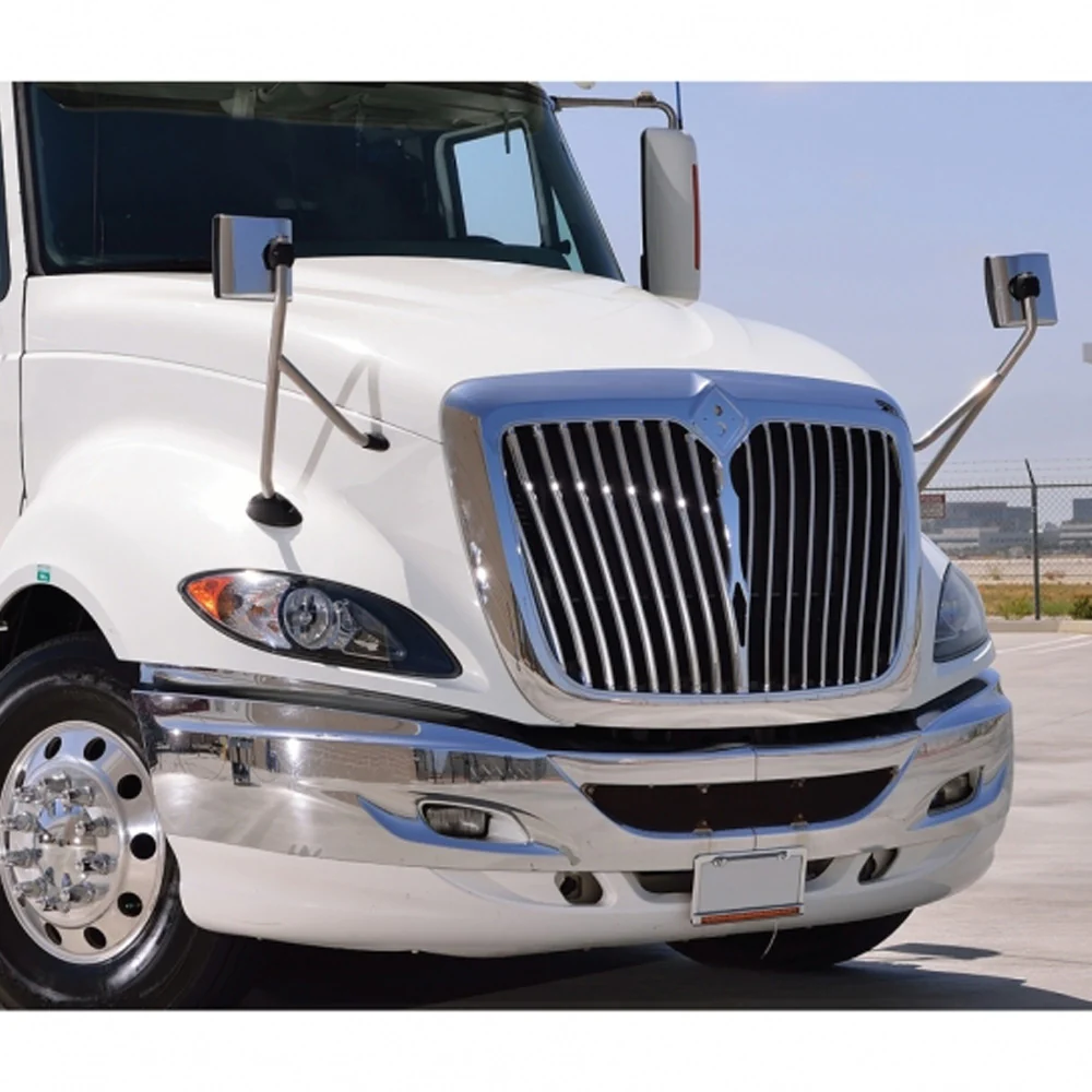 International Prostar 2006-17 Chrome Hood Mirror Assembly - DS - Image 3