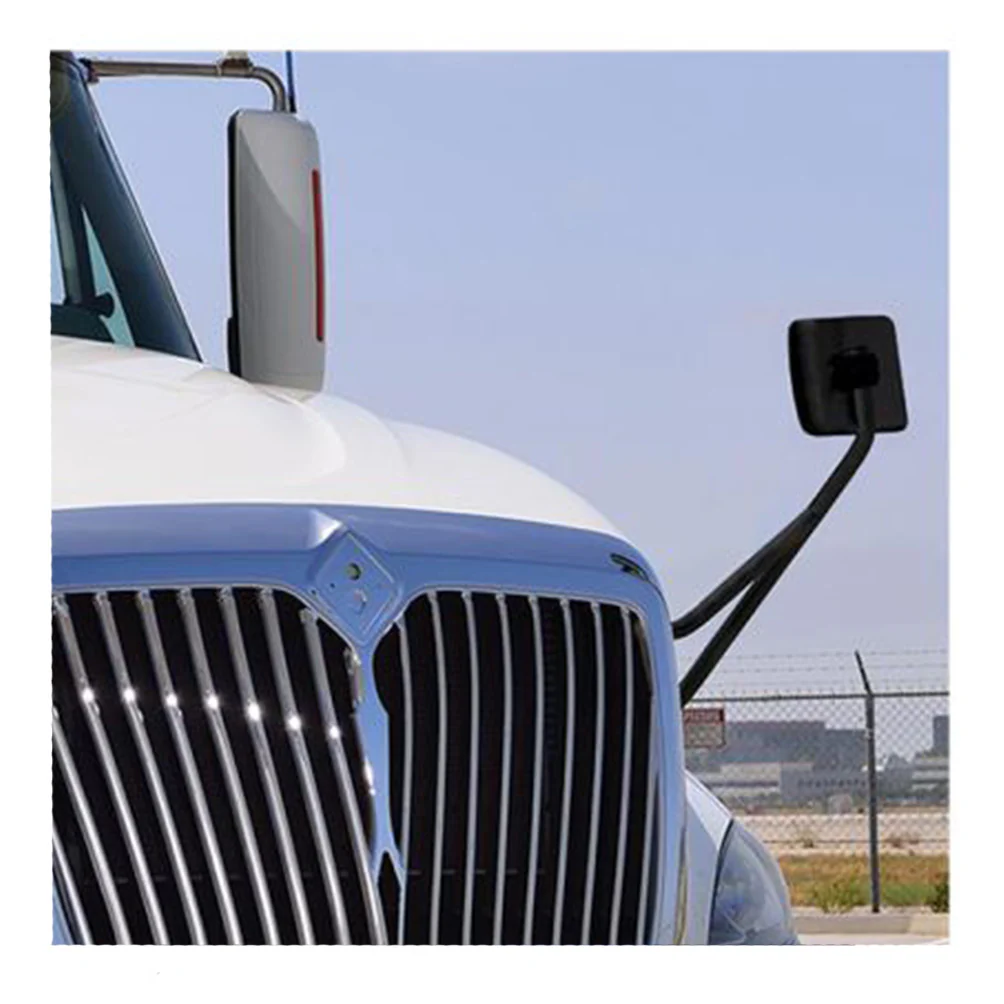 International Prostar 2006-2017 Black Hood Mirror Assembly - Image 5
