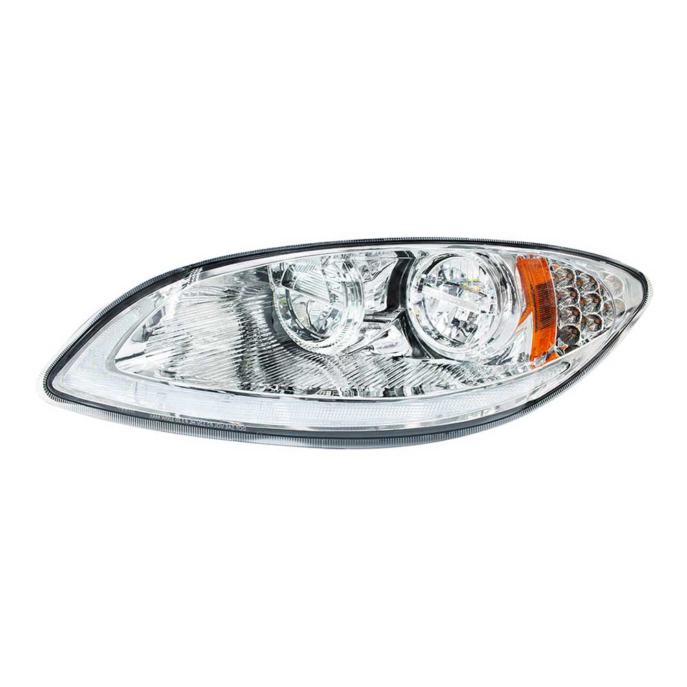 International Prostar 2006-2017 LED Headlight with LED Light Bar and Turn Signal - Image 5
