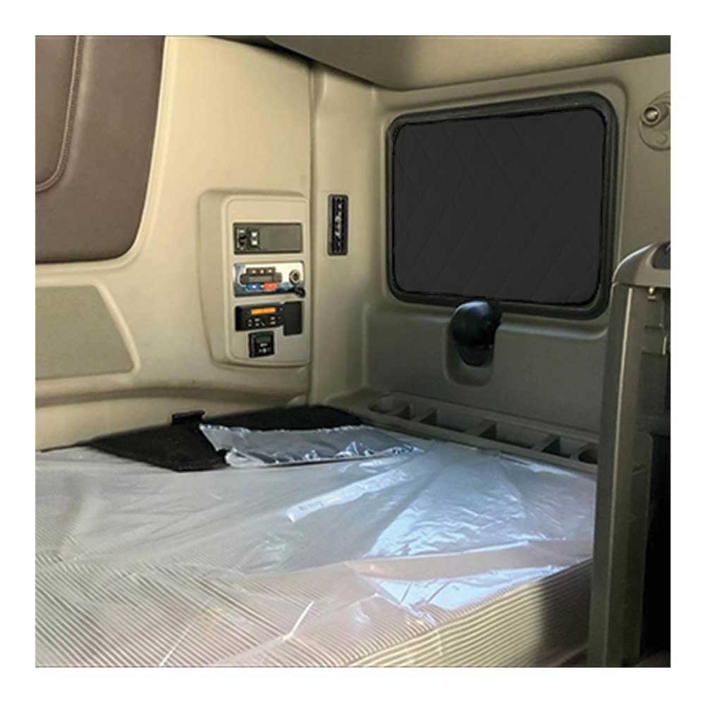 International Prostar, Lonestar with Vent Windows ZenEclipse Lower Bunk Window Cover - Black