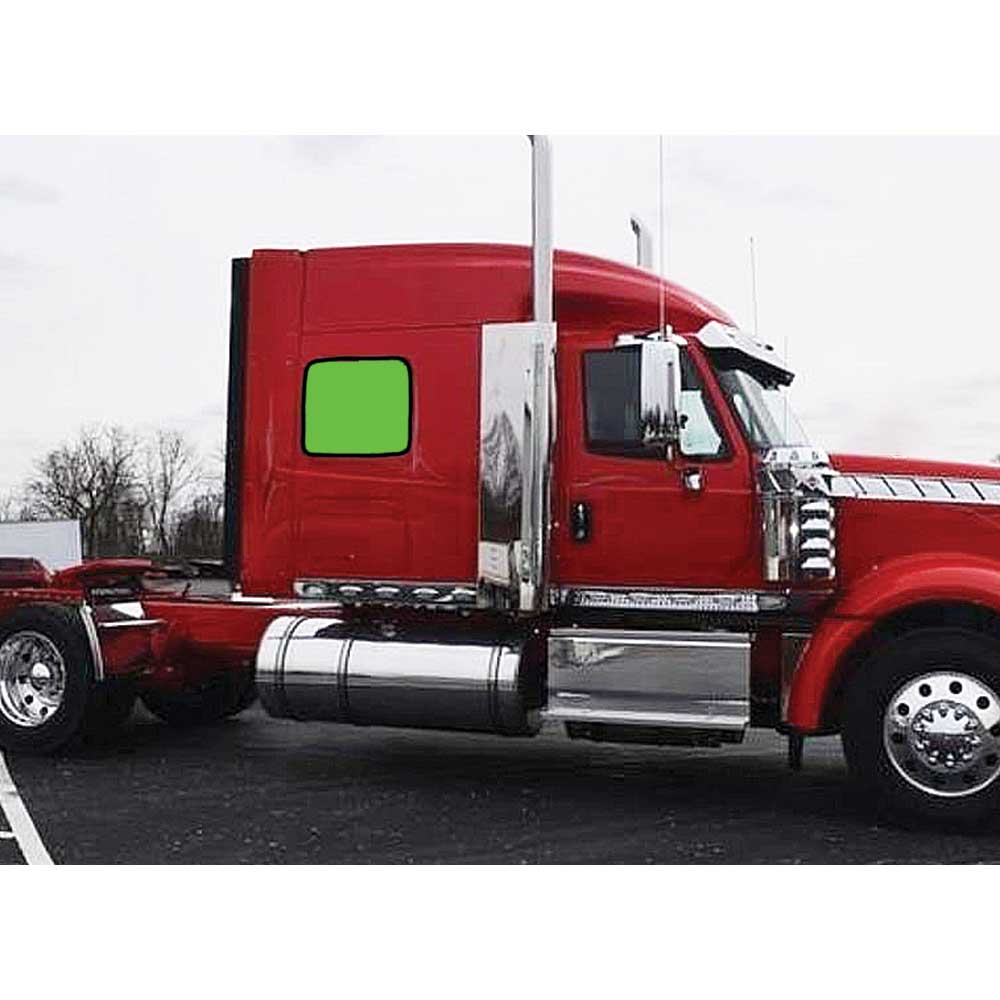International Prostar, Lonestar with Vent Windows ZenEclipse Lower Bunk Window Cover - Grey - Image 2
