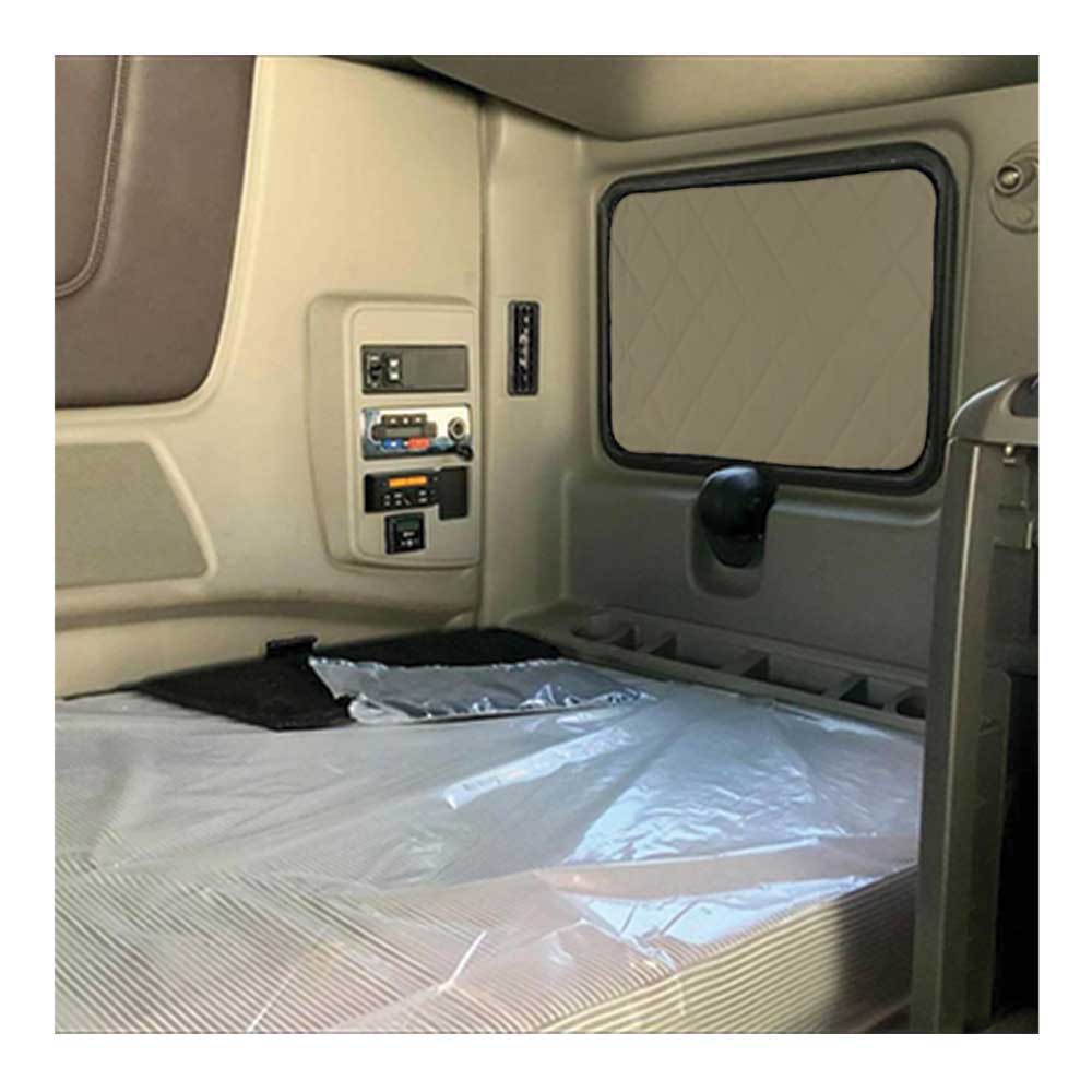 International Prostar, Lonestar with Vent Windows ZenEclipse Lower Bunk Window Cover - Tan