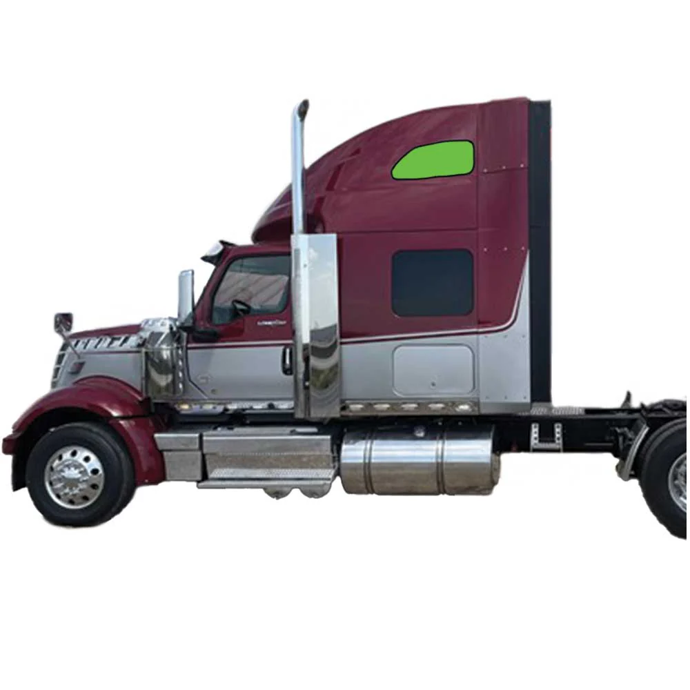 International Prostar, Lonestar with Vent Windows ZenEclipse Upper Bunk Window Cover Set- Black - Image 2