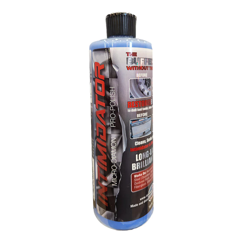 Intimidator Pro Polish Blue 16oz.