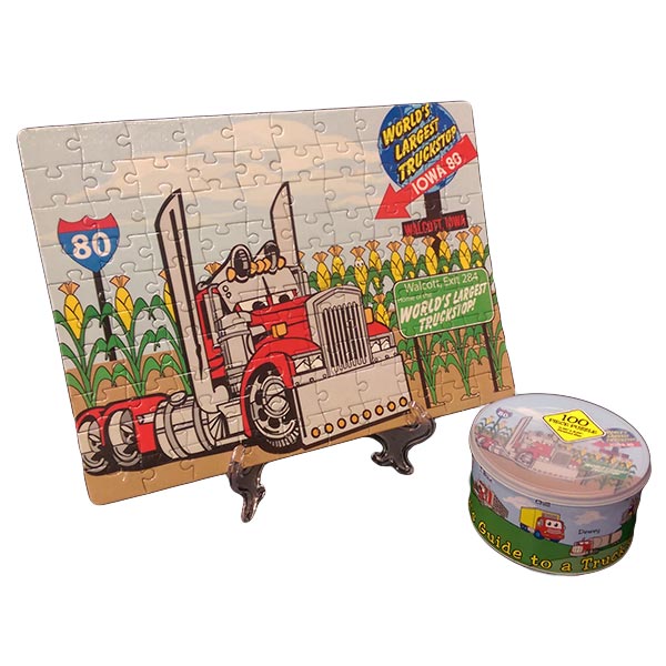 Iowa 80 Truck Crossing Children's Puzzle