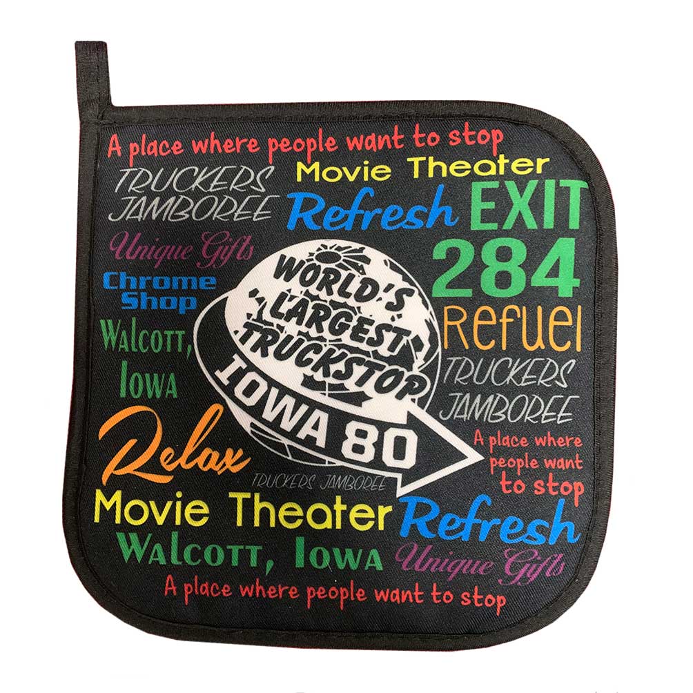 Iowa 80 World's Largest Truckstop Pot Holder