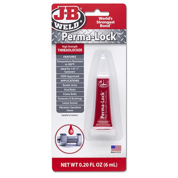 J-B Weld Perma-Lock Red Threadlocker