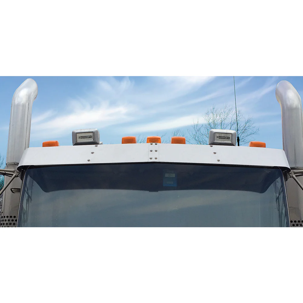 Kenworth 10" Factory Style Visor with Brackets