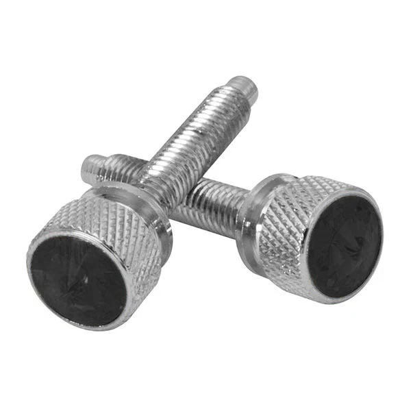 Kenworth W900 2001-2005 Chrome Dash Screws with Crystal PR - Image 6