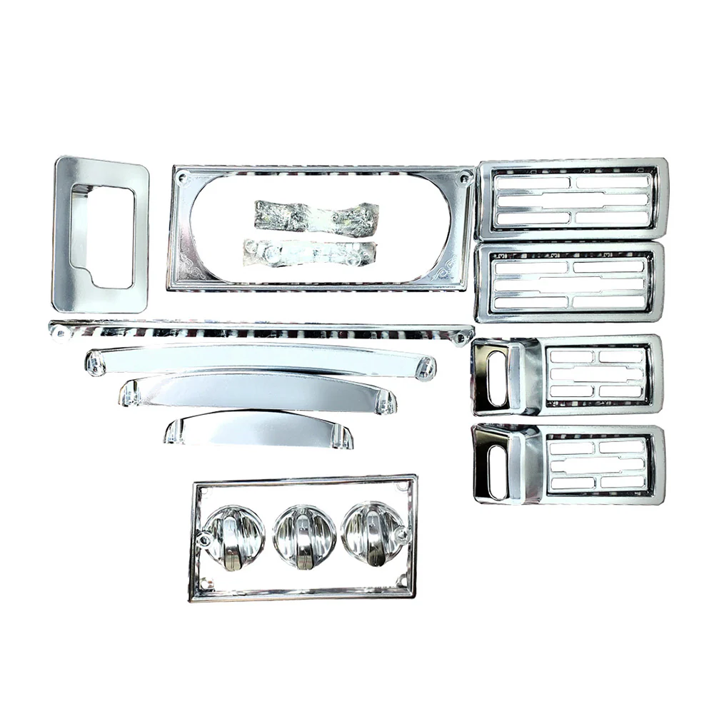 Kenworth 2002-2006 Chrome Plated Plastic Dash Kit