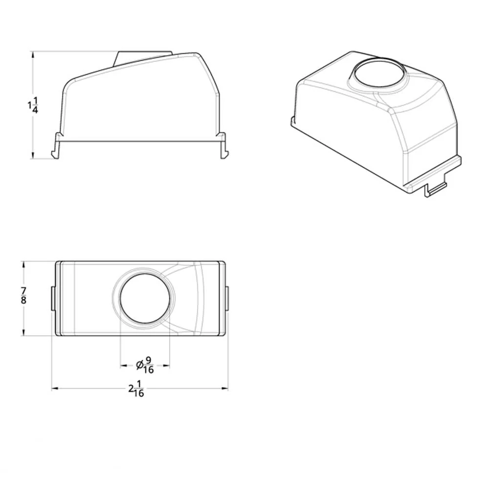 Kenworth 2006+ Rocker Switch Plug with Diamond PR - Image 2