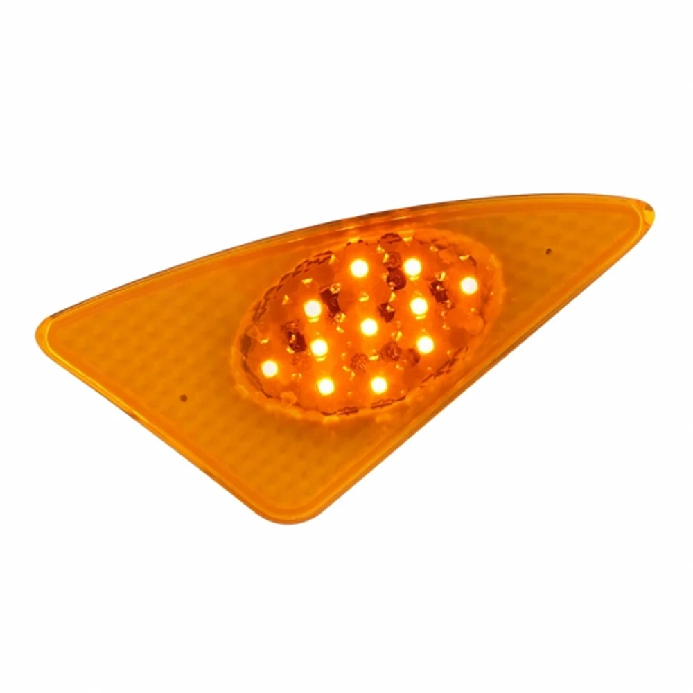 Kenworth 2007 and newer 11 Amber LED Fender Signal Light - Image 6