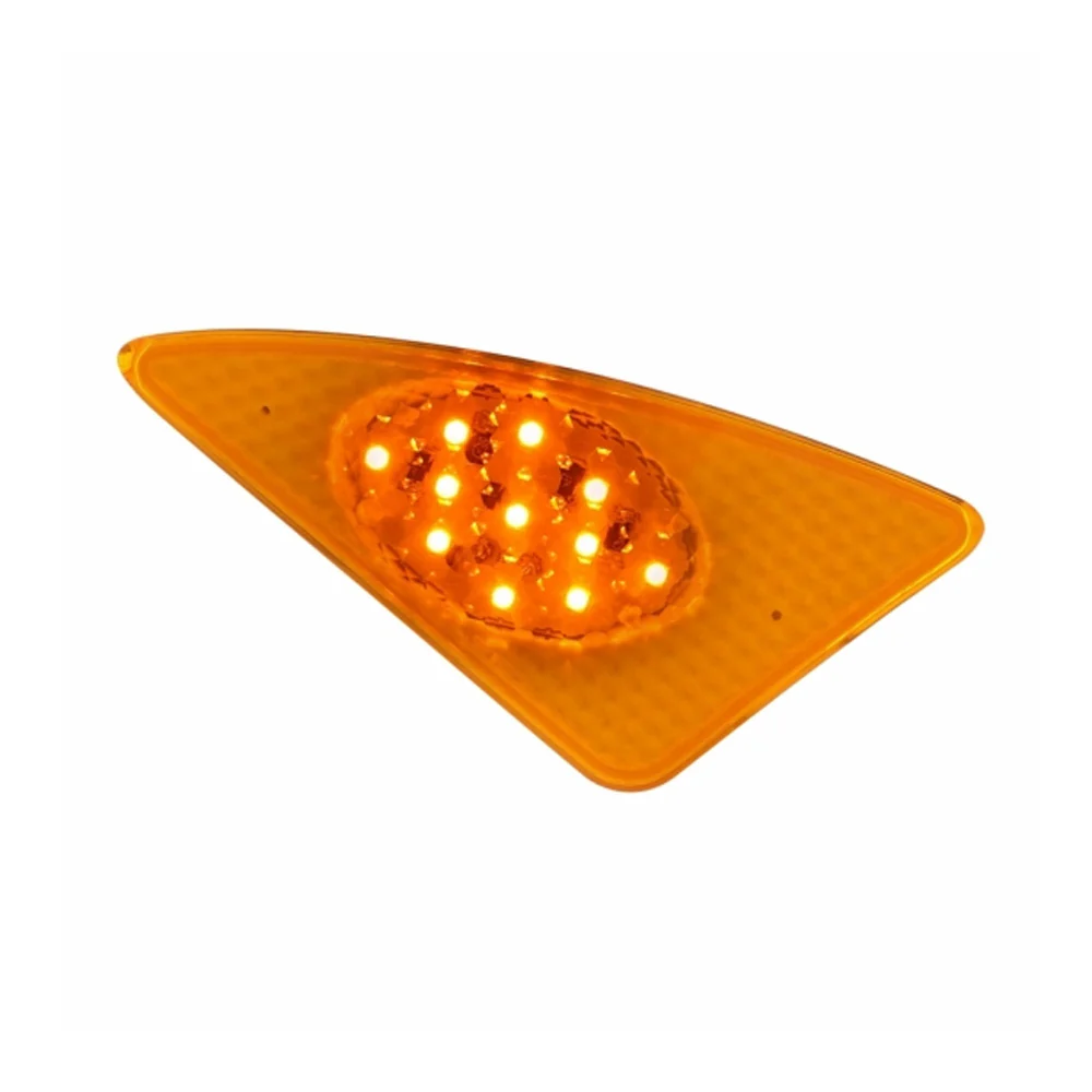 Kenworth 2007 and newer 11 Amber LED Fender Signal Light - Image 7