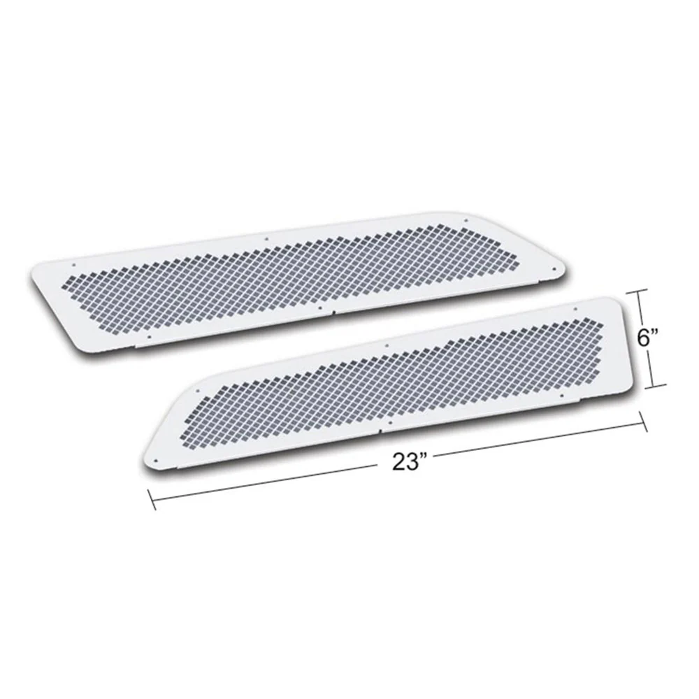 Kenworth 2014+ T880 Stainless Steel Air Intake Grill - Image 3
