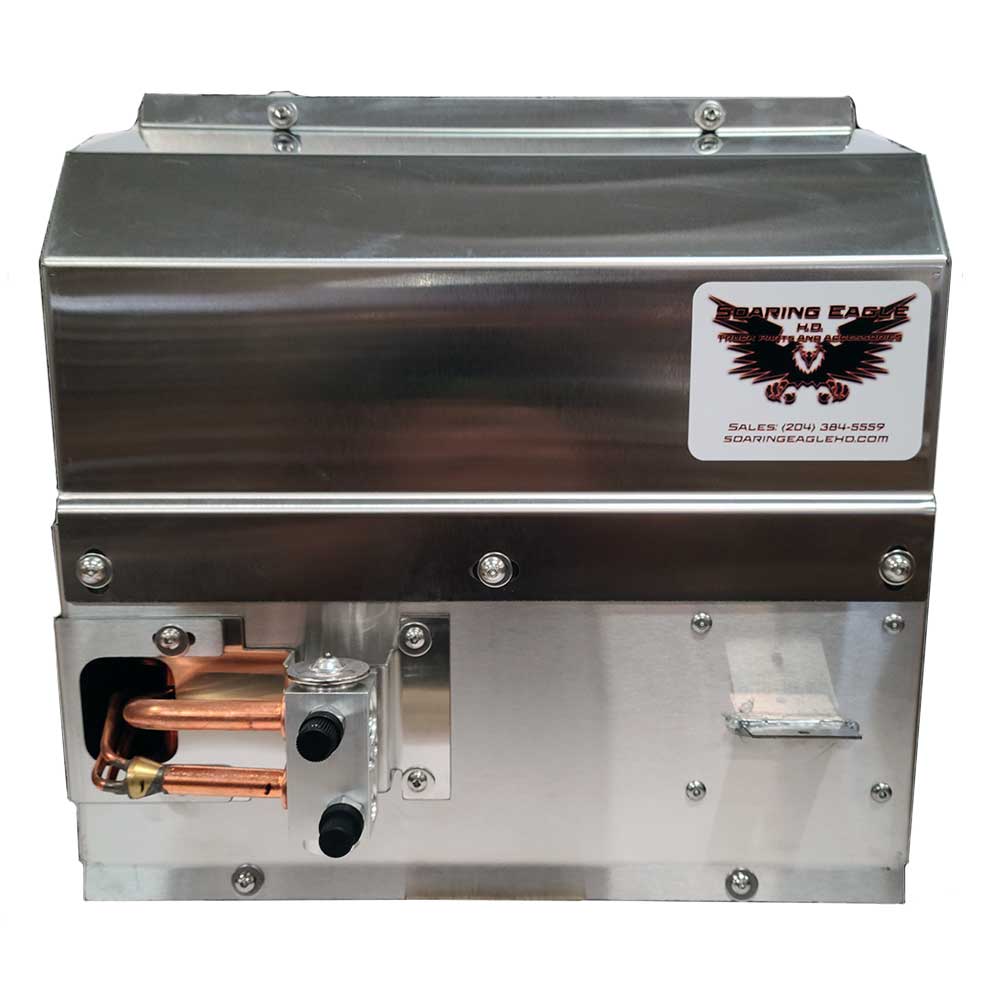 Kenworth 2015+ Stainless Steel AC Heater Box Kit with Expansion Core - Image 4