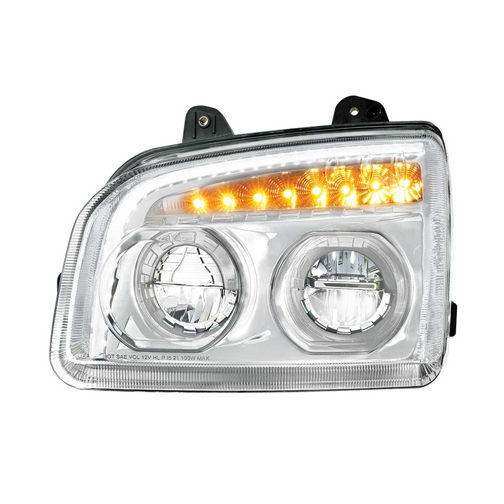 Kenworth 2015+ T880 Headlight with Turn Signal, Light Bar - Image 14