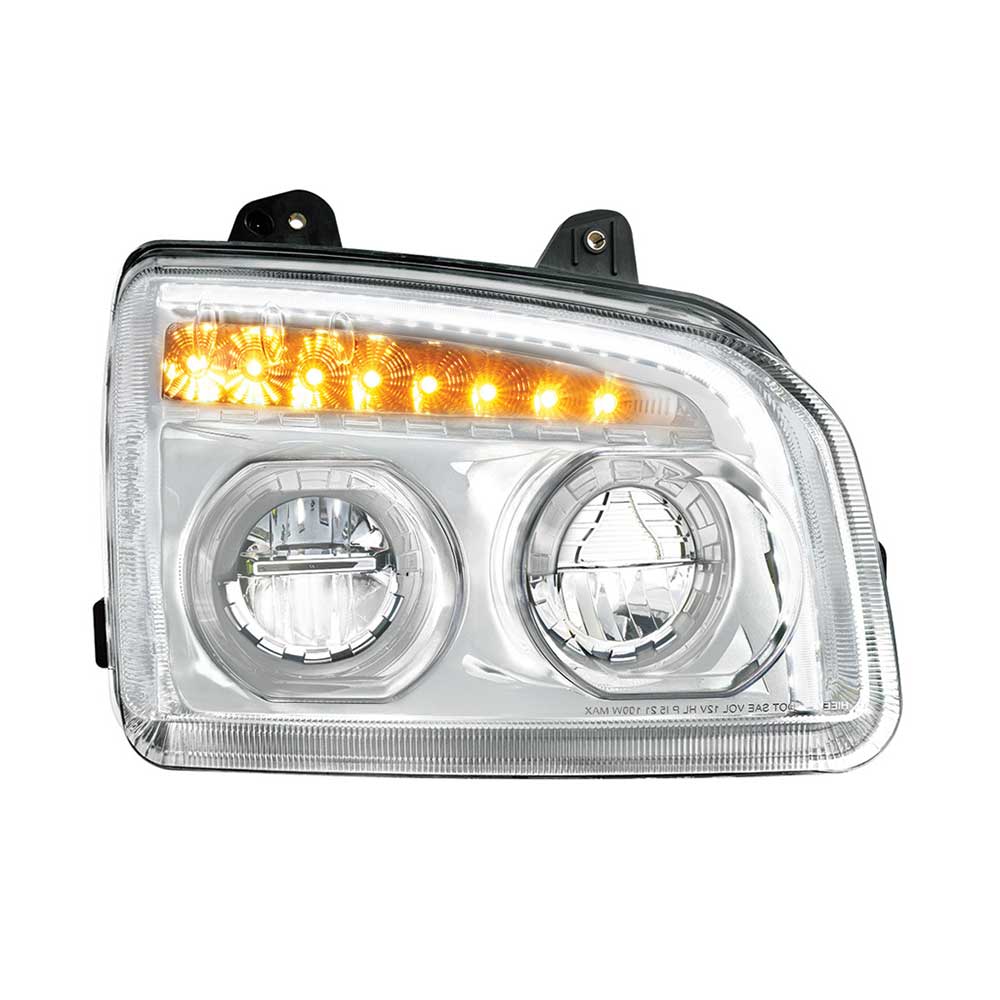 Kenworth 2015+ T880 Headlight with Turn Signal, Light Bar - Image 15