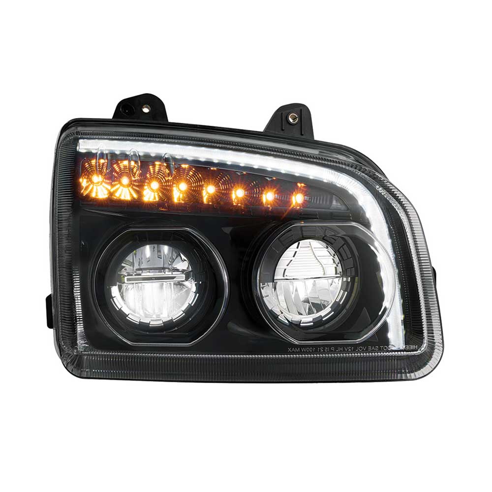 Kenworth 2015+ T880 Headlight with Turn Signal, Light Bar - Image 17