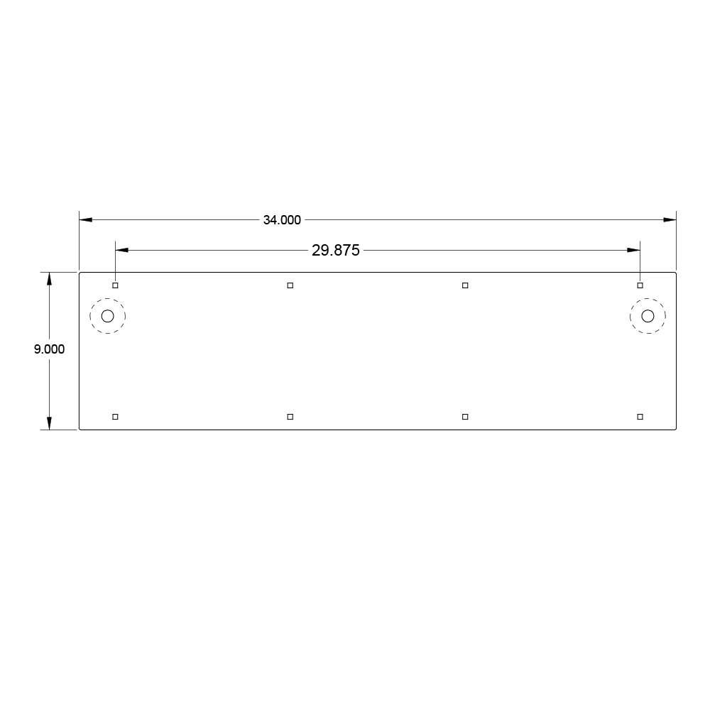 Kenworth 34" Louvered Battery Box Cover - Image 3