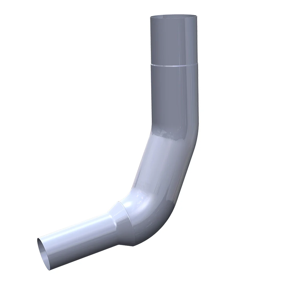 Kenworth 7-5" Elbow with 40" Box for Passenger Side