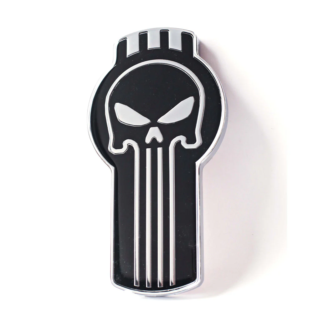 Kenworth Black Punisher Emblem