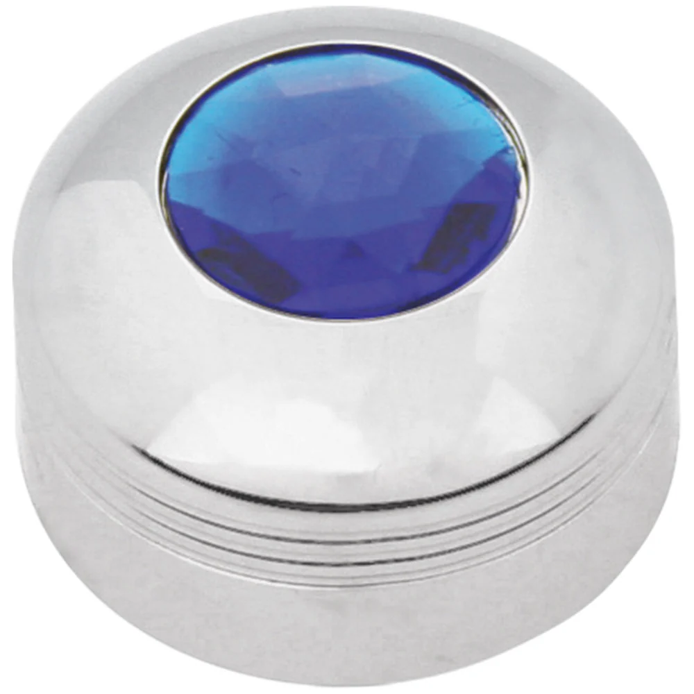 Kenworth Chrome AC/Heater Knob with Jewel - Image 2