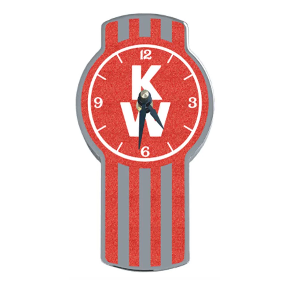 Kenworth Chrome Aluminum Clock - Image 3
