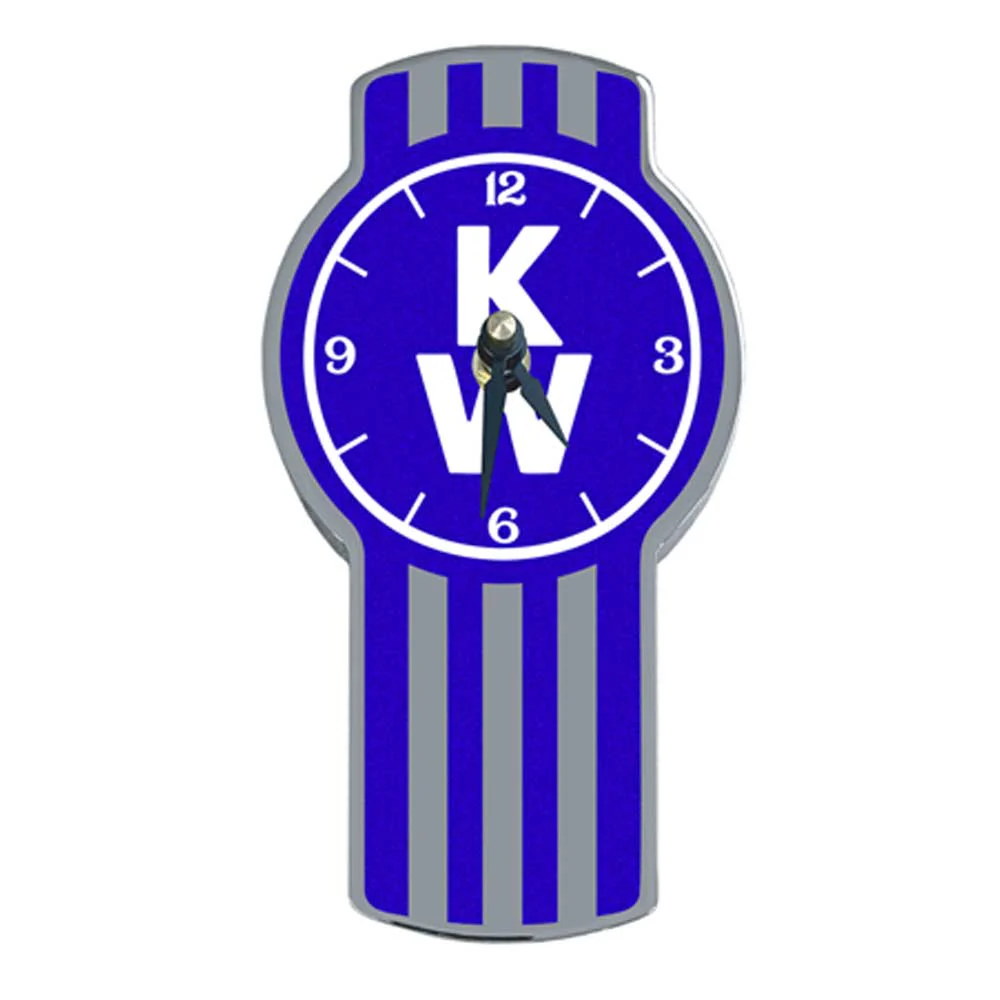 Kenworth Chrome Aluminum Clock - Image 4