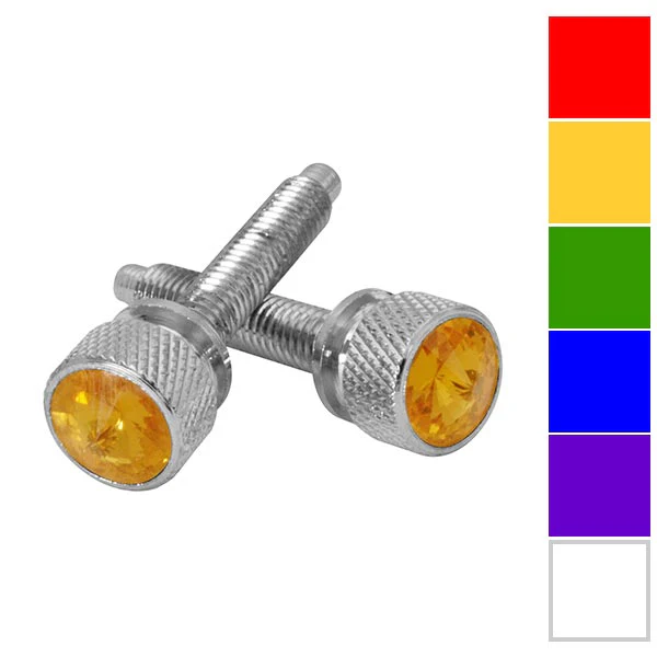 Kenworth Chrome Dash Screws with Crystal PR