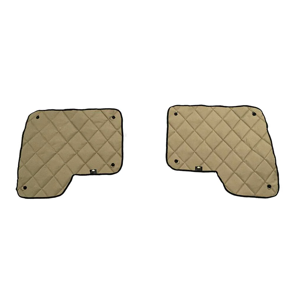 Kenworth DayLite Door ZenEclipse Blackout Tan Window Covers