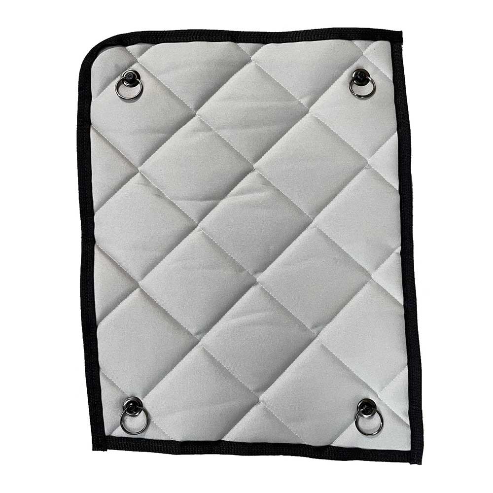 Kenworth K100C, K100E ZenEclipse SunBlocker - Grey Driver Side