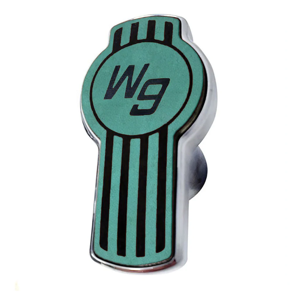 Kenworth Leather Keyhole Air Valve Knobs - Image 4