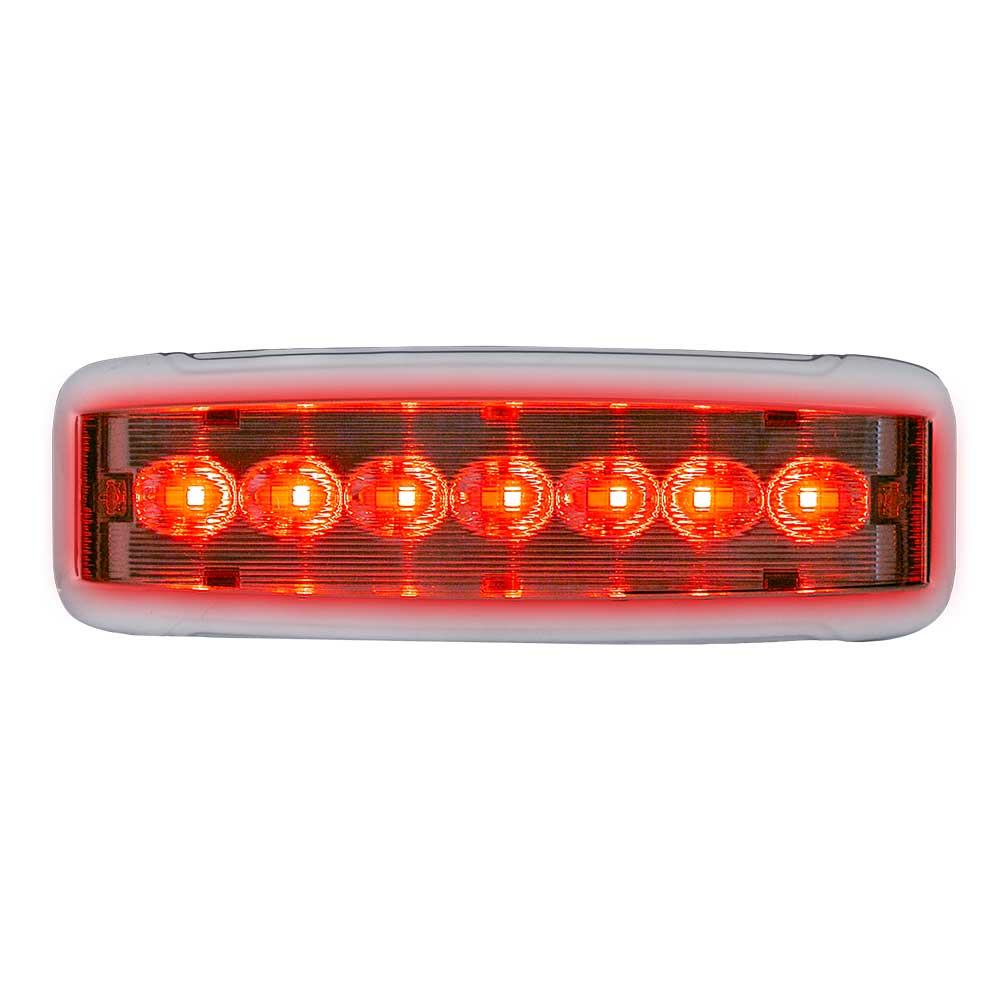 Kenworth LED 6 Color Dome Light with 6 Color Auxiliary LED Light - Image 3