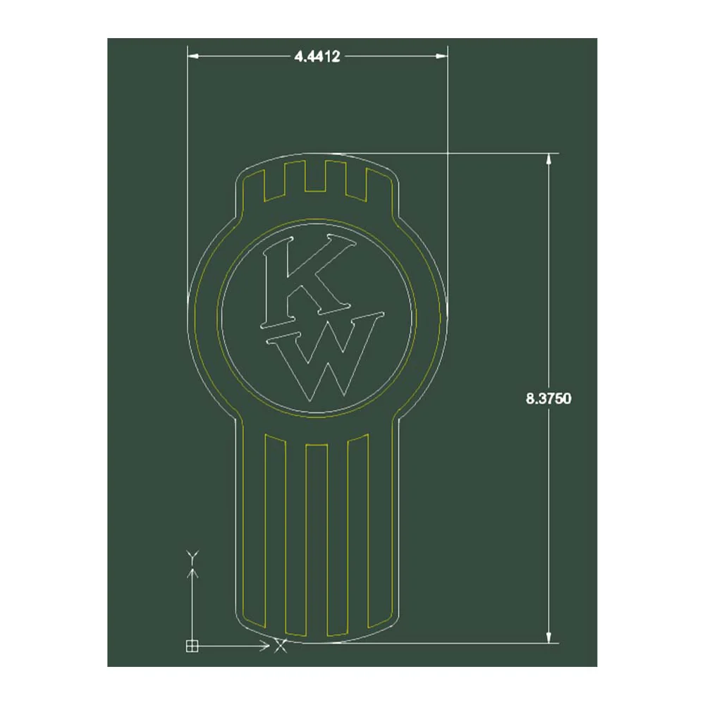 Kenworth Old Style Emblem - Image 2
