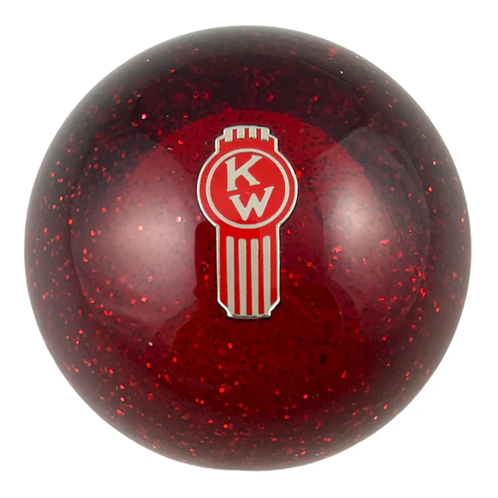 Kenworth Old Style Logo Glitter Air Brake Knob - Image 2